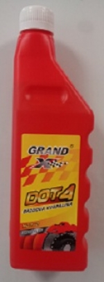 Brzdová kvapalina DOT 4 - 0.5L GrandX