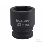 Hlavica nástrčná razová 3/4 - 33mm Fortum