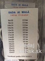 Sada AL malá 140 ks.